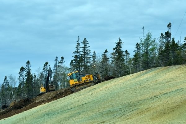 Cost of Hill Grading in Monument