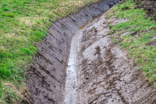 Cost of Drainage Ditch Construction in Monument