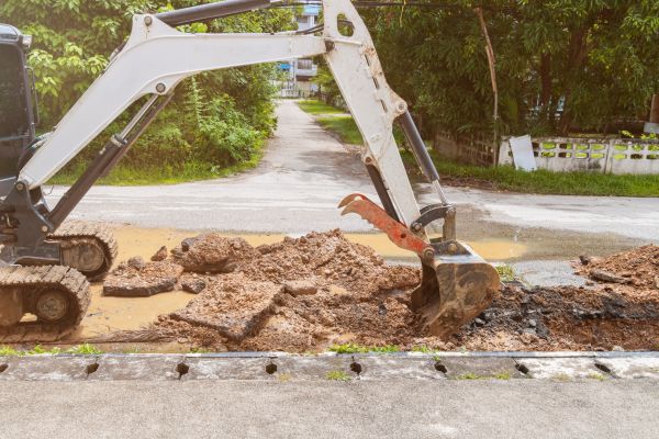 Cost of Water Line Excavation in Monument